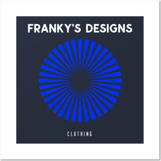 Franky's designs logo Posters and Art